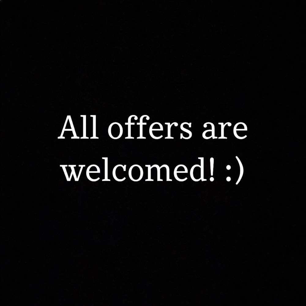 Check out my page! All offers are welcome